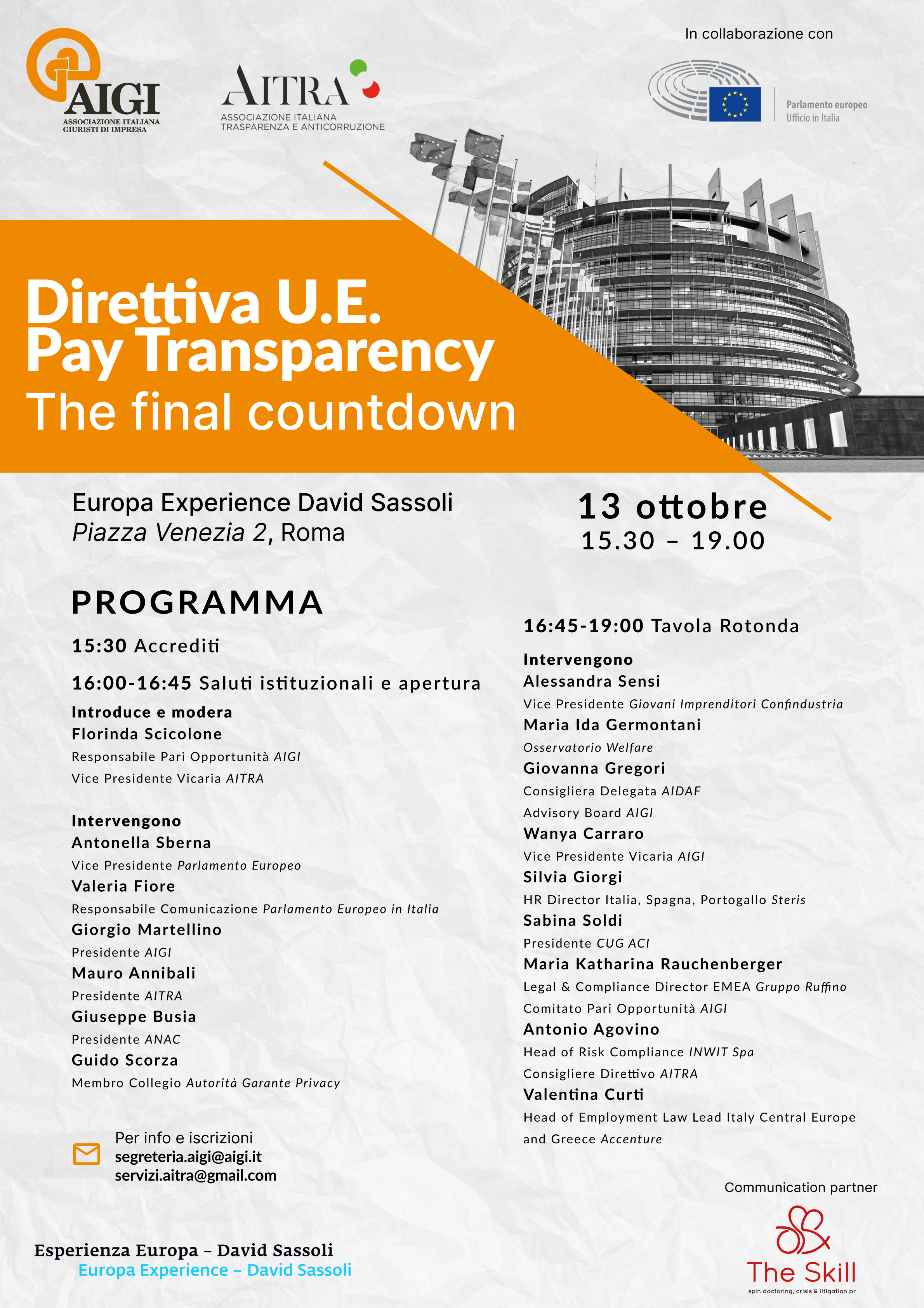 Direttiva U.E. Pay Transparency: The final countdown